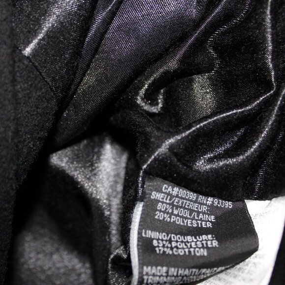 Bianca Nygard Fitted Flare Floor Length 80% Wool Women's Winter Coat Size Tall L - Picture 6 of 10